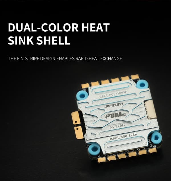 T-Motor P60A V2 4in1 3-6S ESC