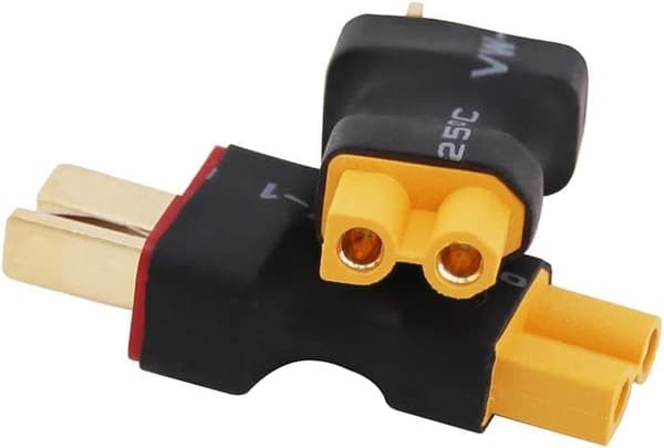 4 stycken XT30 XT-30 hona till dekaner stil T-kontakt manlig kontaktadapter - Tillbehör till Fjärrstyrda Leksaker