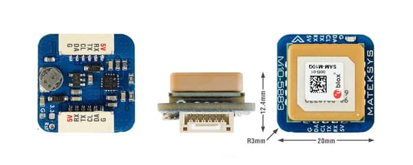 Mateksys GNSS & Compass M10Q-5883