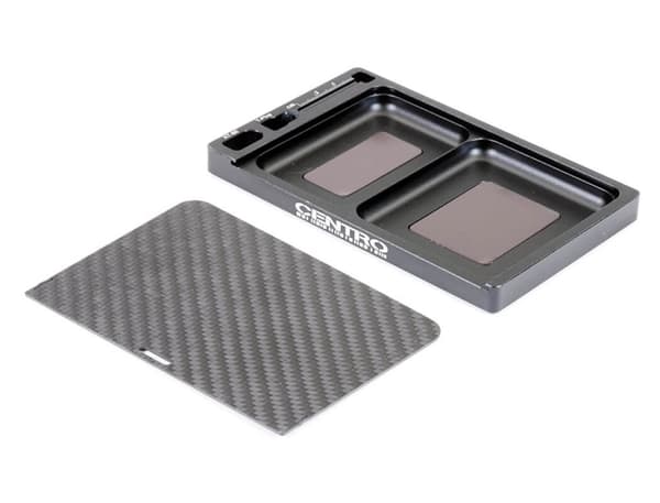 Centro Pro Alu Magnetic Tray w/Carbon Cover