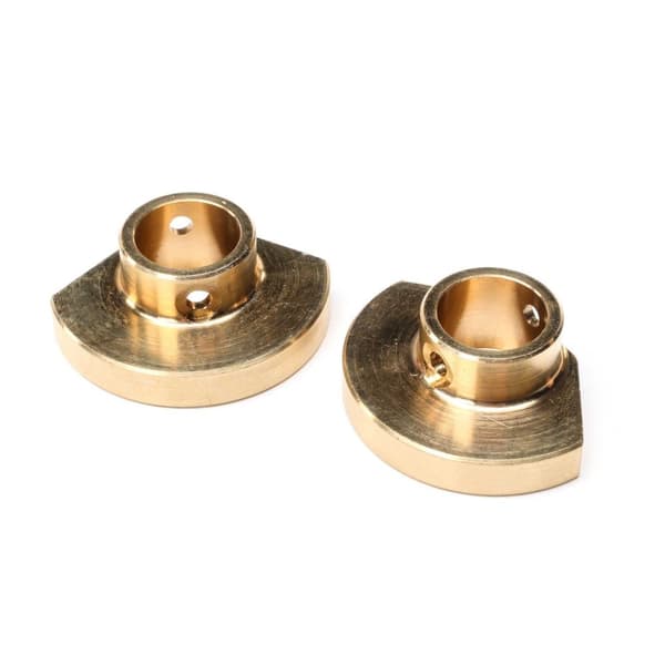 AXI332009 Brass Rear Axle Tube Caps L/R SCX10 Pro