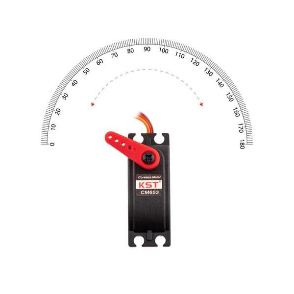 KST CM653 IP65 Metal Low Profile Servo