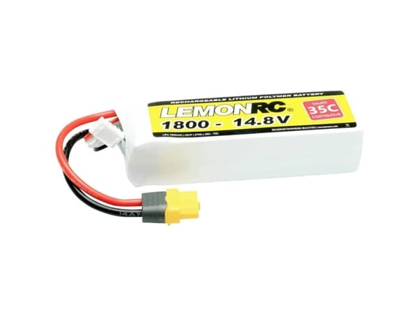 LemonRC Modelbyggeri-batteripakke (LiPo) 14.8 V 1800 mAh Celletal: 4 35 C Softcase XT60
