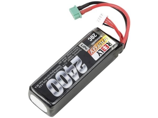 Reely Modelbyggeri-batteripakke (LiPo) 11,1 V 2400 mAh Celletal: 3 20 C Softcase MPX