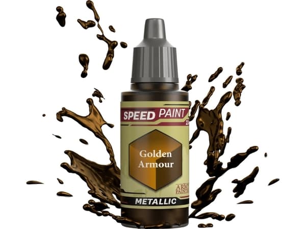 Army Painter FARBKA ARMY PAINTER SPEEDPAINT METALLIC 2.0: GOLDEN ARMOUR