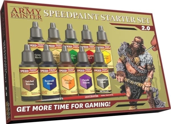 Army Painter  FARBEK THE ARMY PAINTER: SPEEDPAINT STARTER SET 2.0