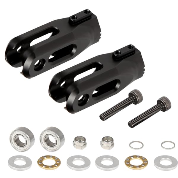 OSHM4009B M4 Main Rotor Blade Grip Set Black