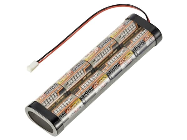 Reely Modelbyggeri transmitterbatterier (NiMH) 9.6 V 2400 mAh Celletal: 8 Sub-C Sub-C Stick Futaba