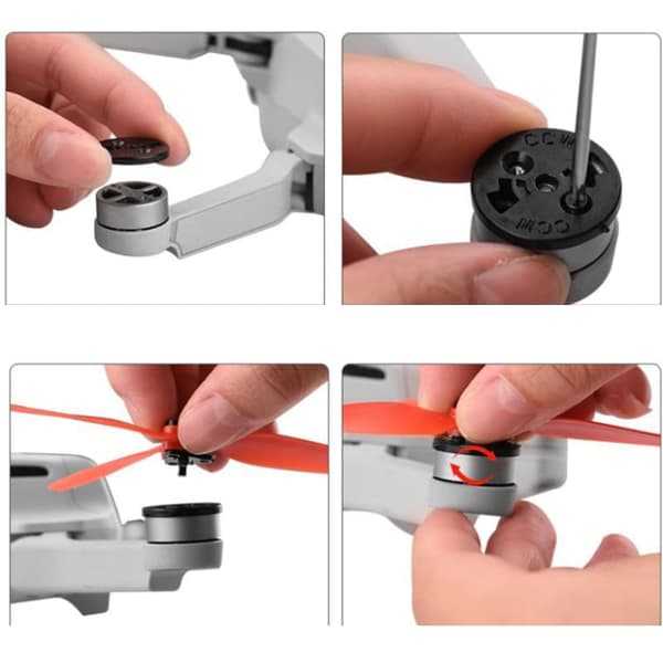 2 par tre-bladede propeludskiftning til DJI MAVIC Mini 1/2