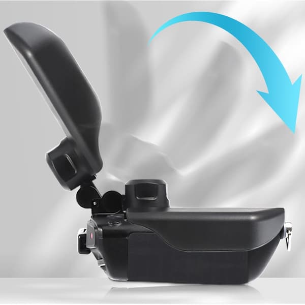 INF 2 i 1 solhette for DJI Mavic 3/Air 2S RC Pro fjernkontroll Sort