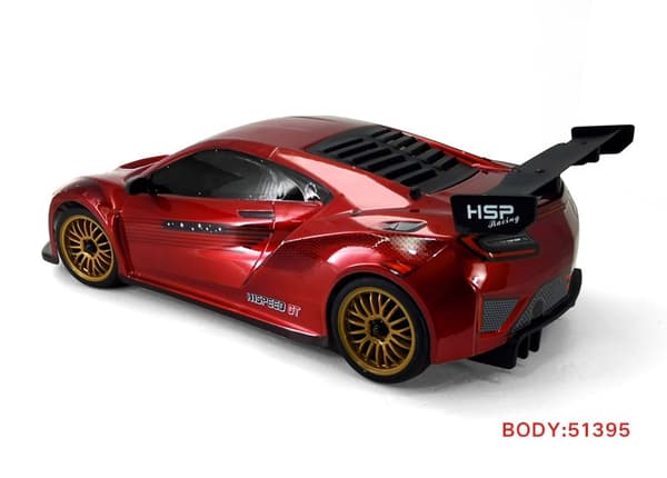 HSP-51395 Karosseri 1:10 - GT On-Road Rød