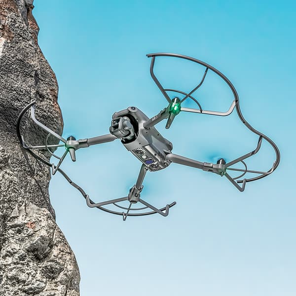 INF 4-pak anti-kollisionspropelbeskytter til kompatibel med DJI AIR 3 Grå