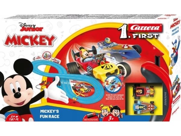 Carrera Mickey Mouse First Mickey's Fun Race 2.4m hallitsijarata