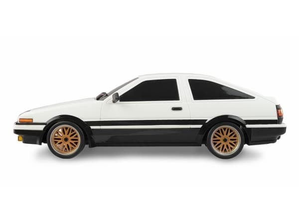 Amewi 1:18 RC Modellbil Elektronik Vägmodell AE86 Sprinter Trueno Skala Drift Vit Borstad Bakmotor (2WD) RtR 2,4 GHz inkl. batteri och laddningskabel