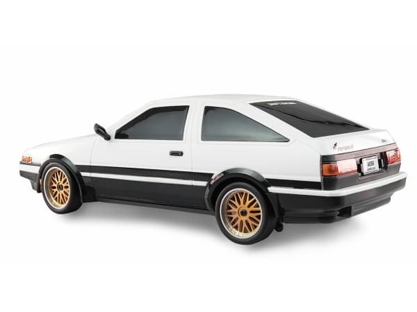 Amewi 1:18 RC Modellbil Elektronik Vägmodell AE86 Sprinter Trueno Skala Drift Vit Borstad Bakmotor (2WD) RtR 2,4 GHz inkl. batteri och laddningskabel