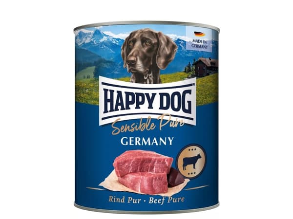Happy Dog 61070, Vuxen, Alla raser, Nötkött, 800 g, Utan soja