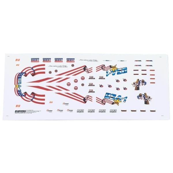 FMS-C3076 Decal Sheet Smasher Body