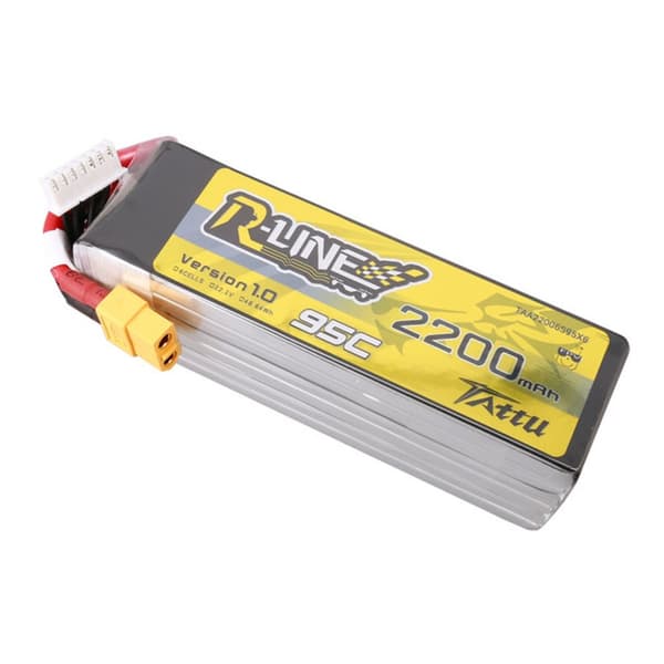 6s  2200mAh -95C - Gen&#39;s Ace Tattu R-Line XT60