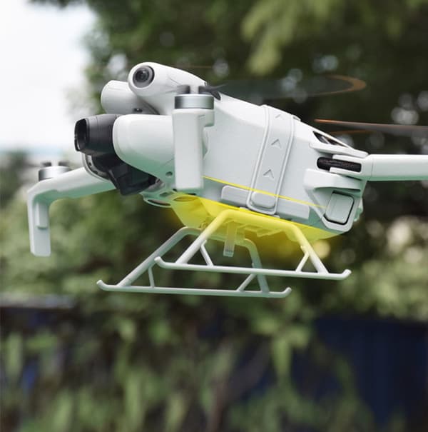 INF Fällbart landningsställ landningsben för DJI Mini 4 Pro