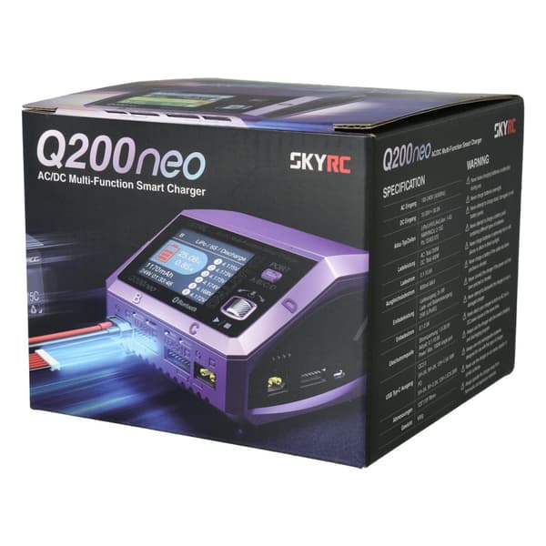 SkyRC Q200 Neo Quattro Computerlader AC200W