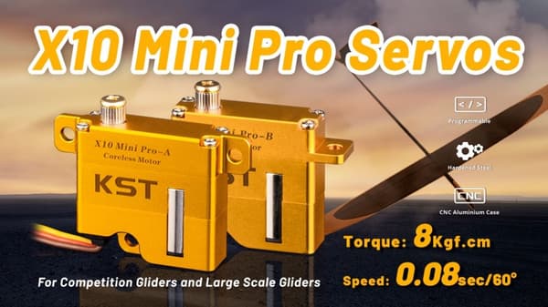 KST X10 Mini Pro-B Steel Gear Servo