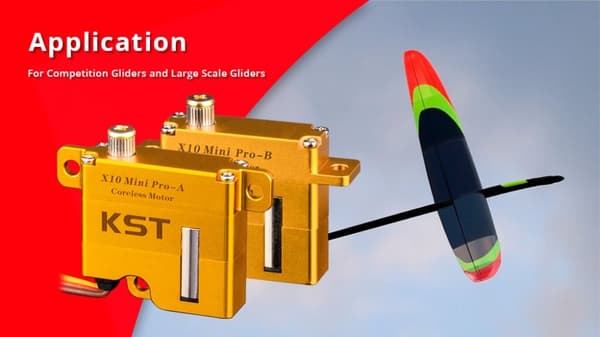 KST X10 Mini Pro-B Steel Gear Servo