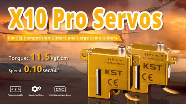KST X10 Pro-B Steel Gear Servo