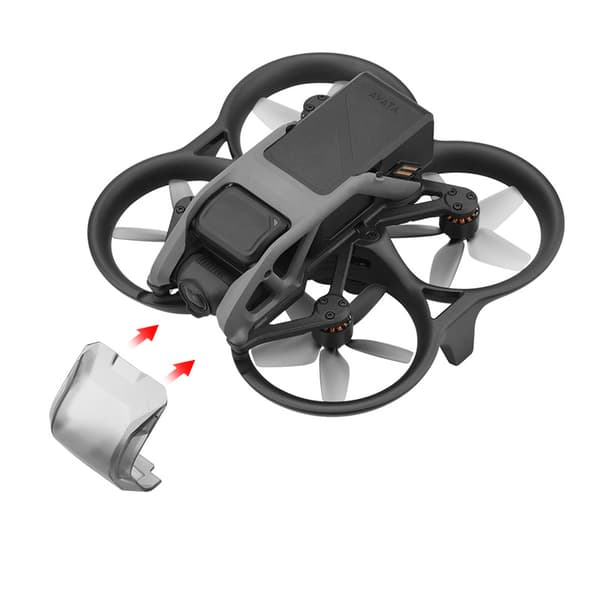 INF Anti-repor linsskyddskåpa för DJI Avata Grå