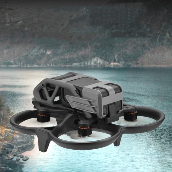INF Anti-Release Battery Clip Anti-Fall Lock Spænde til DJI Avata batteri Grå