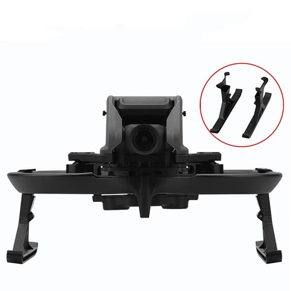 INF Sammenleggbart stativ Drone Height Extender Landingsutstyr for DJI Avata Sort