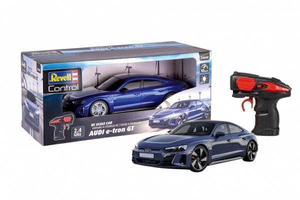 Revell Control 24668 Audi e-tron GT 1:24 RC modellbil, nybörjarmodell Elektronikserie Bil