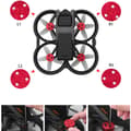 Miniatyrbilde 2 av 4: INF Motorbeskyttelsesdeksel Ripesikre motordeksler Anti-støv for DJI Avata Sort