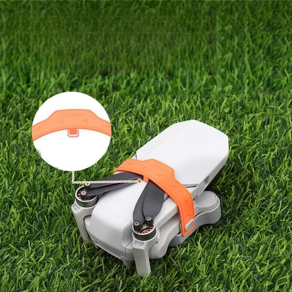 INF Propellerhållare drönarpropellerstabilisator för DJI Mini 2 Orange