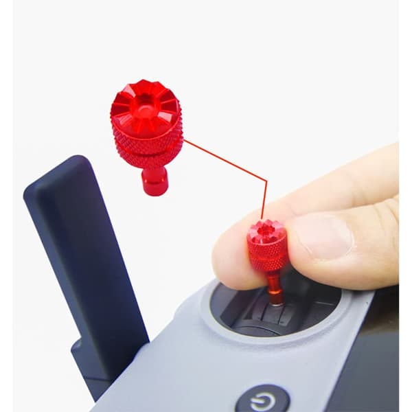 INF Fjernbetjening Joystick Rocker til DJI Mini 3/4 Pro Rød