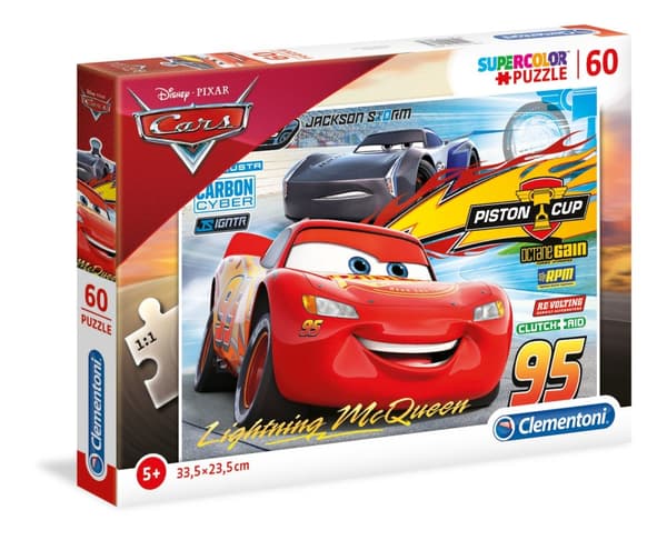 60 pcs Puzzles Kids Cars 3