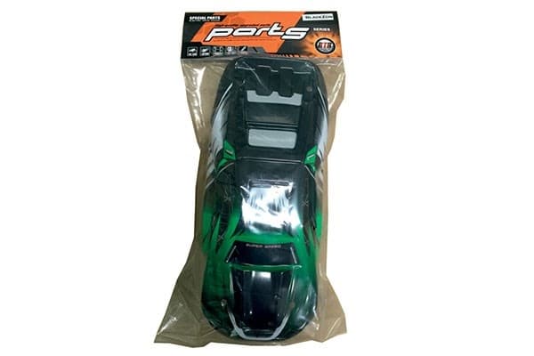BLACKZON 1508 Car Shell green