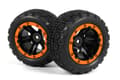 Pikkukuva 1 / 2: BLACKZON Slyder ST Wheels/Tires Assembled (Black/Orange)
