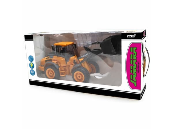 Jamara RC hjullastare L50 Volvo gul utan batteri 6+