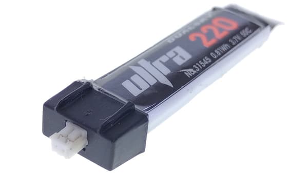 1s   220mAh - 50C - Dualsky ULTRA med UMX