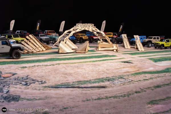 Crawler Park - Sæt med 5 forhindringer for 1/18 &a