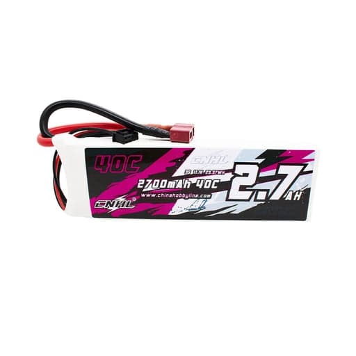 3s  2700mAh - 40C - CNHL Deans