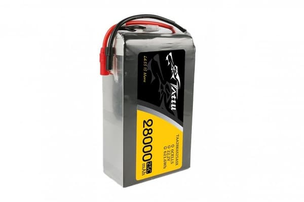 6s 28000mAh - 25C - Gens Ace Tattu AS150+XT150
