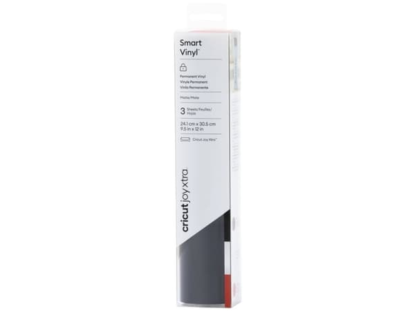 cricutâ„¢ Joy Xtra Smart Vinyl Elegance Vinylfolie permanent 3 St. farbsortiert 24,1 x 30,5 cm, 3 St. (2010371)