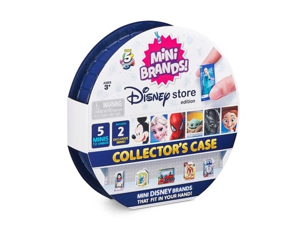 5 Surprise Mini Brands Disney Store, Leksaksfigursset, Marvel, Lucasfilm, Pixar, Disney Princesses and Mickey & Friends, Multifärg