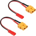 Miniatyrbild 1 av 6: Set 2 x XT60 Hona till JST hane, 22AWG, LiPo RC Batteriomvandlare XT60 Gränssnitt till JST-kontakt Laddningsadapterkabelsats