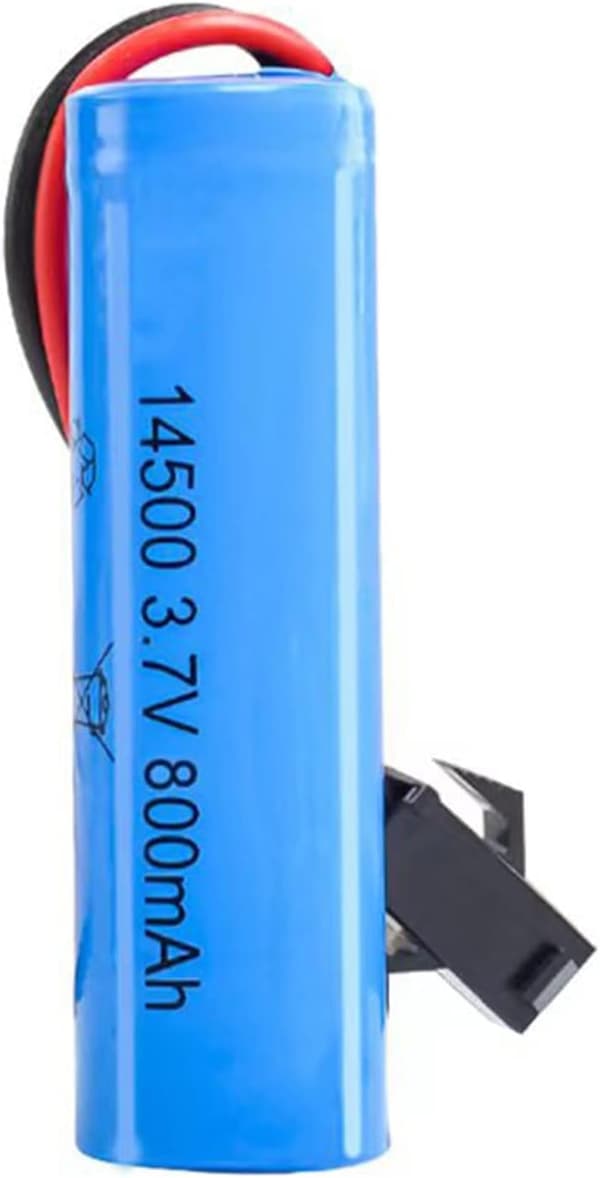 2 st högpresterande uppladdningsbara  3.7V 800mAh med SM-2P-kontakt, kompatibel med modell C2 D828 reservbatterier - litiumjon
