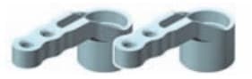 XR-322516 Alu Steering Arm 1-Piece Chassis - 7075