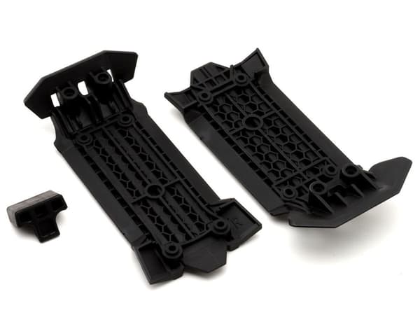 TRX-7844 Skid Plate Front/Rear - Rubber Base