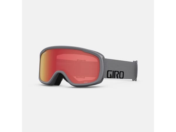 Giro Cruz Flash Goggle, Grå, Unisex, Sfärisk lins, Polykarbonat, Grå, Bärnsten, Röd, Gul
