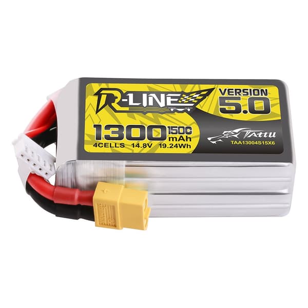 4s  1300mAh -150C - Gen&#39;s Ace Tattu R-line 5.0